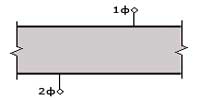 Схема подключения пластинчатых электродов